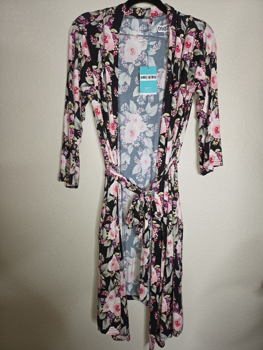 Posh Peanut NEW Large Floral Maternity Robe